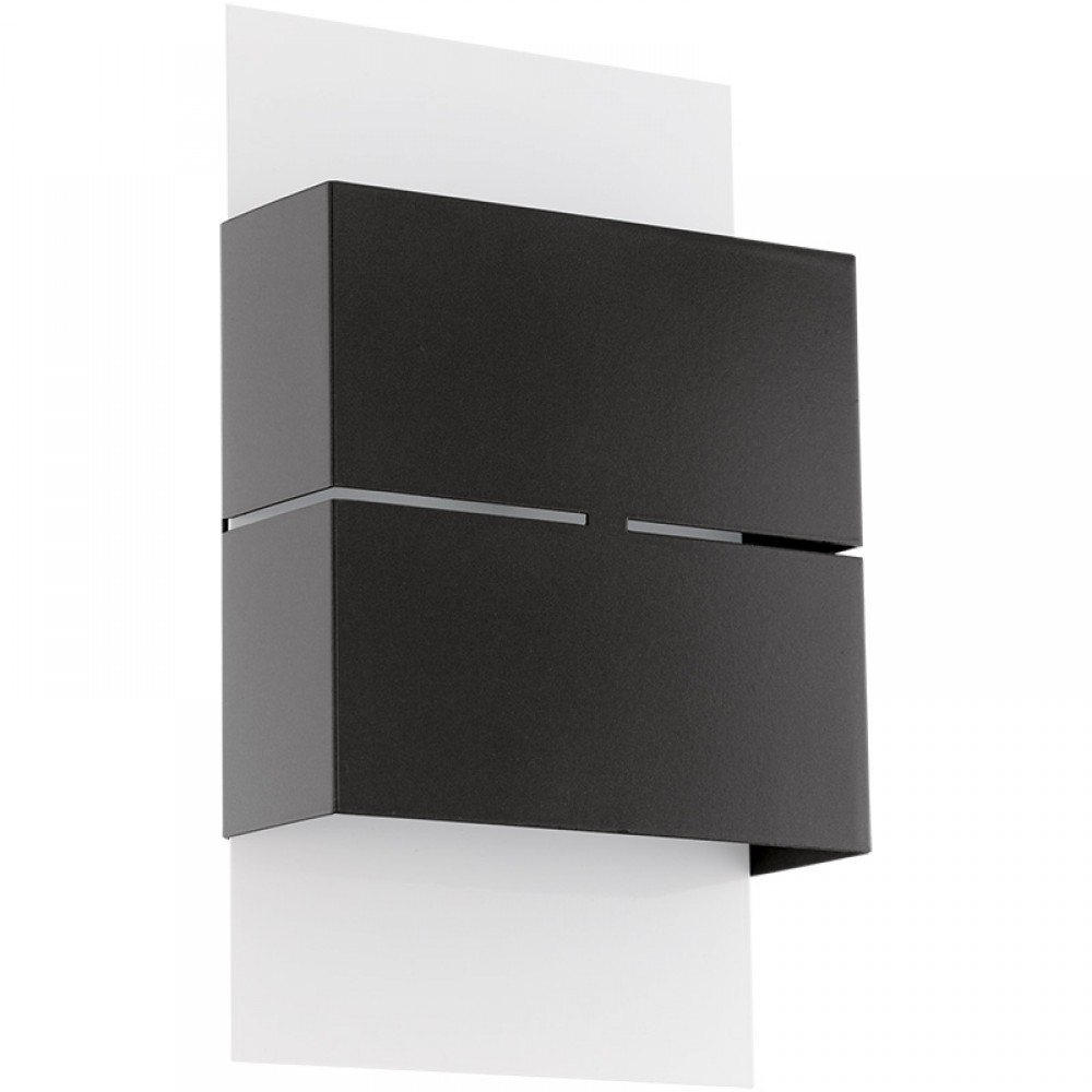 Lamparas Eglo Plafon Led Exterior Antracita Kibea 93254
