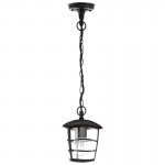 Lamparas Eglo Colgante Exterior Negro Aloria 93406