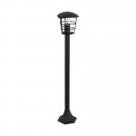 Lamparas Eglo Pedestal Exterior Negro Aloria 93408