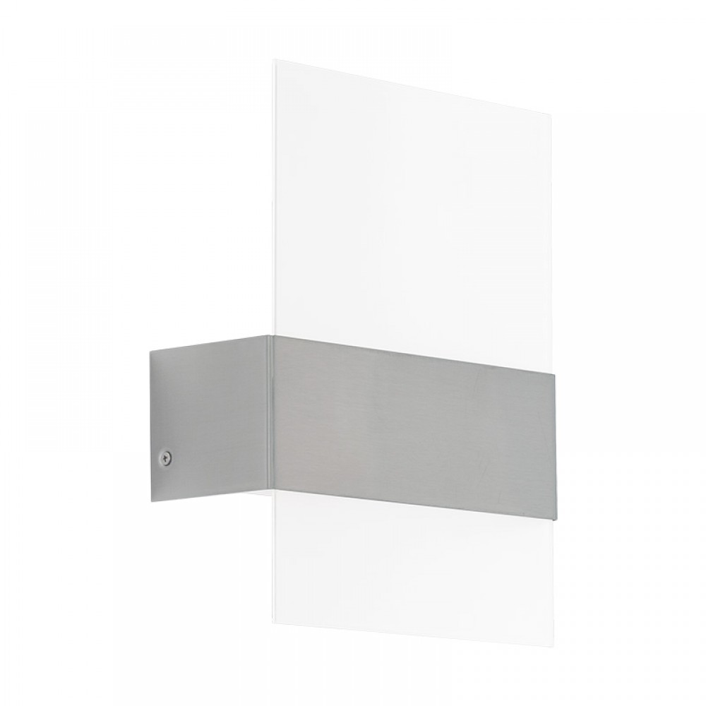 Lamparas Eglo Plafon Led Exterior Acero Nadela 93438