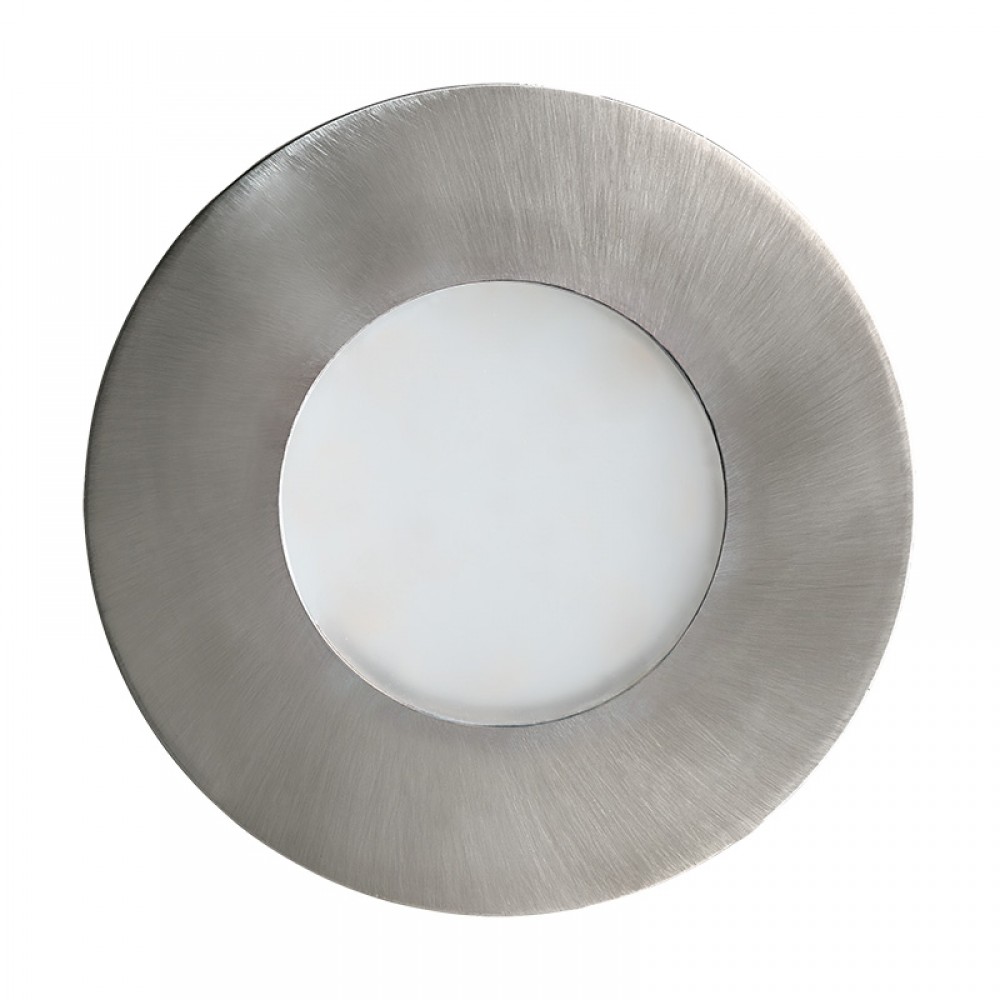 Lamparas Eglo Empotrable Led Ip65 Gu10 Niquel Margo 94092