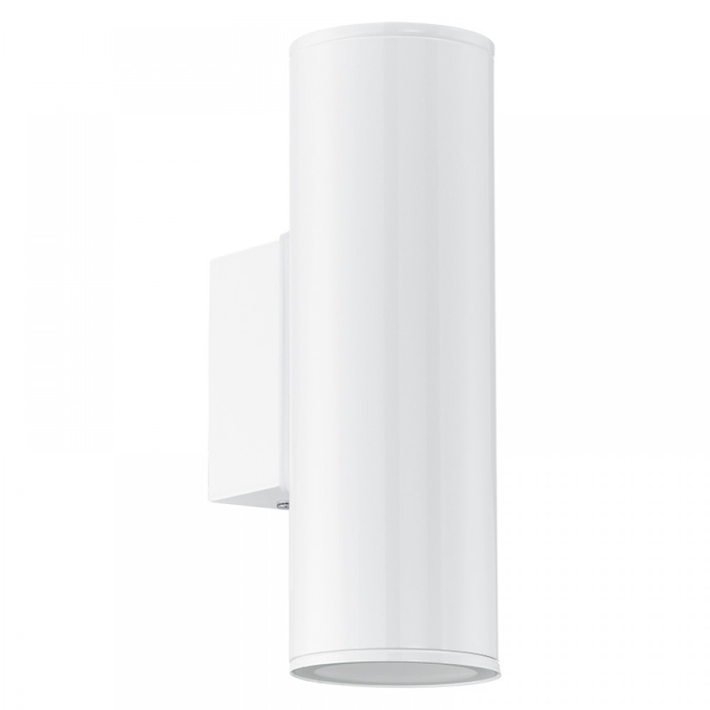 Lamparas Eglo Aplique Led Exterior Blanco 2Xgu10 Riga 94101