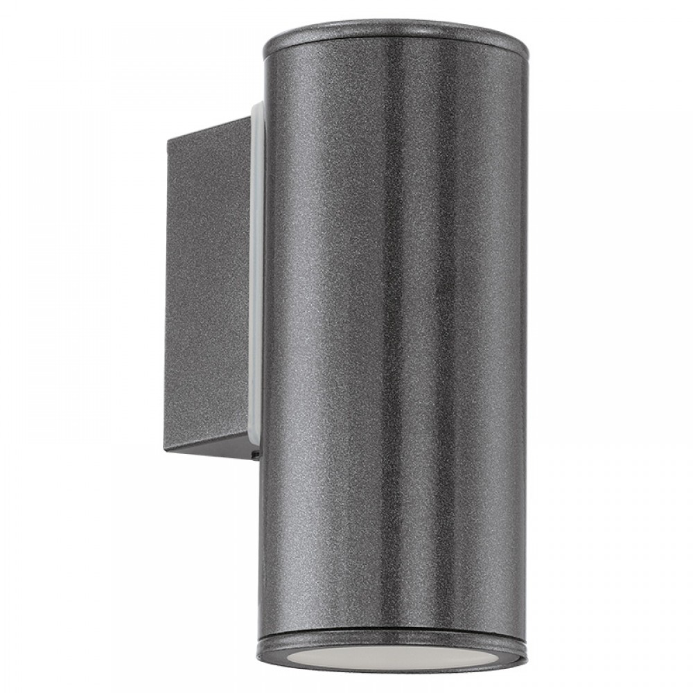 Lamparas Eglo Aplique Led Exterior Antracita Gu10 Riga 94102