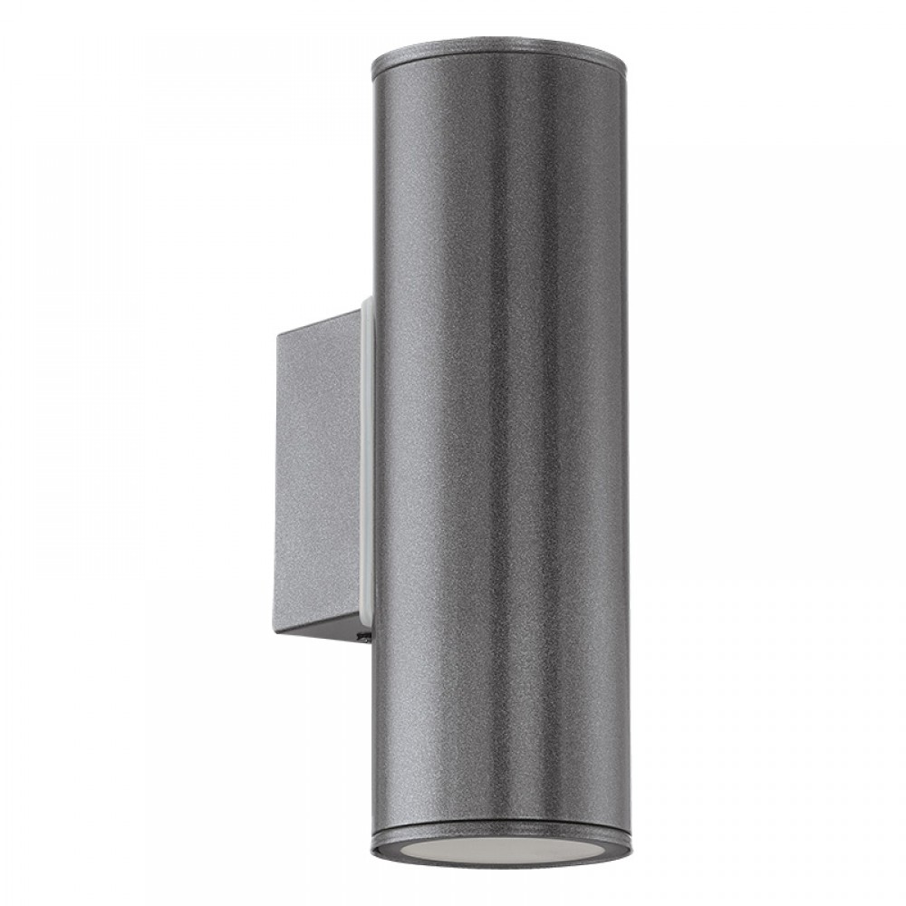 Lamparas Eglo Aplique Led Exterior Antracita 2Xgu10 Riga 94103