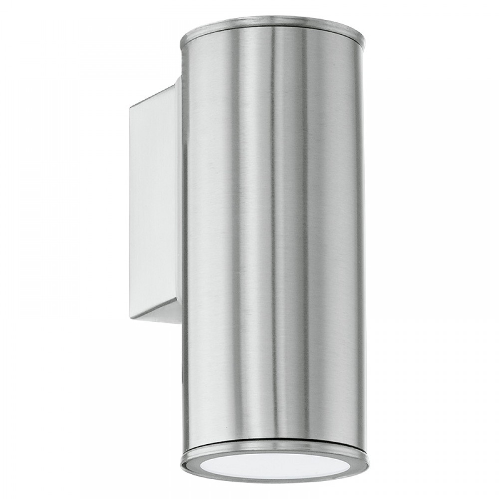 Lamparas Eglo Aplique Led Exterior Acero Riga 94106