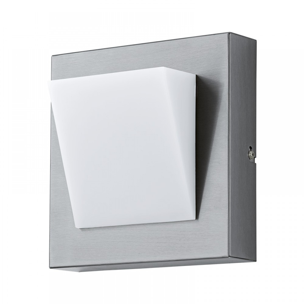 Lamparas Eglo Aplique Led Exterior Acero Inox. Calgary 1 94114