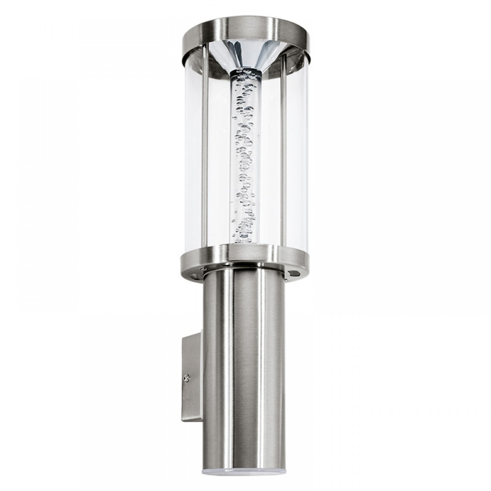 Lamparas Eglo Aplique Led Exterior Acero Trono Stick 94127