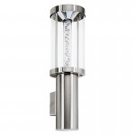 Lamparas Eglo Aplique Led Exterior Acero Trono Stick 94127