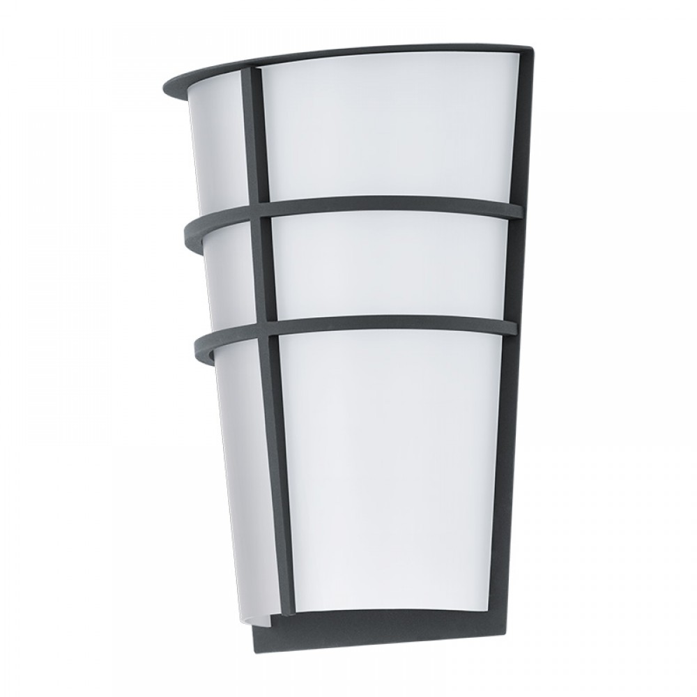 Lamparas Eglo Aplique Led Exterior Antracita Breganzo 94138