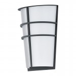 Lamparas Eglo Aplique Led Exterior Antracita Breganzo 94138