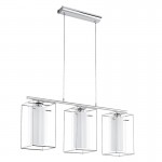 Lamparas Eglo Colgante Loncino 1 E27 3 Luces 94378