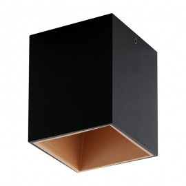 Lamparas Eglo Lampara Polasso Negro 94496