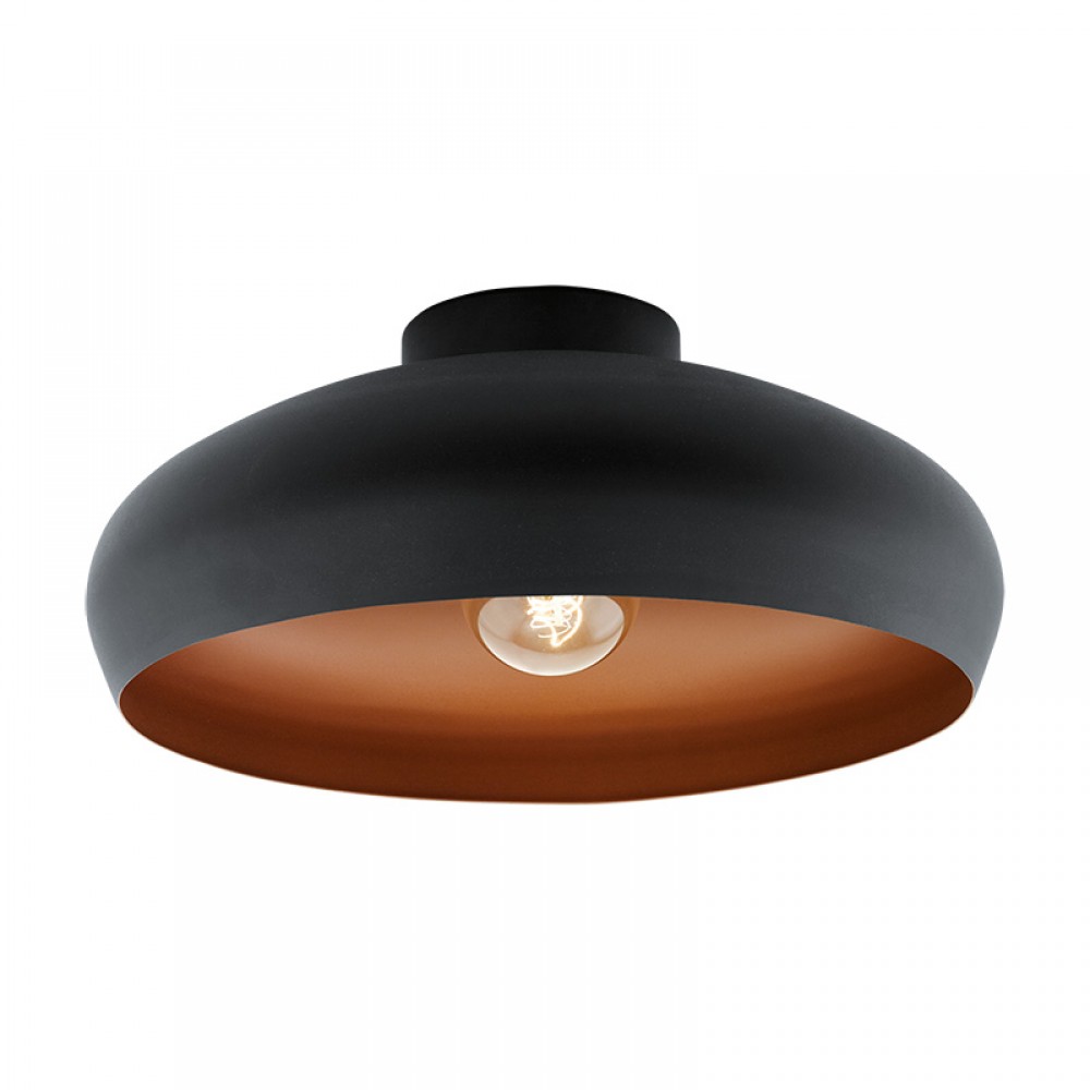 Lamparas Eglo Lampara Mogano Negro 94547