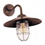 Lamparas Eglo Exterior Melgoa Cobre Antiguo 94863