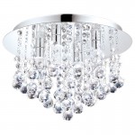 Lamparas Eglo Plafon Cristal Almonte 94878