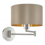Lamparas Eglo Aplique Maserlo E27 1 Luz 95055