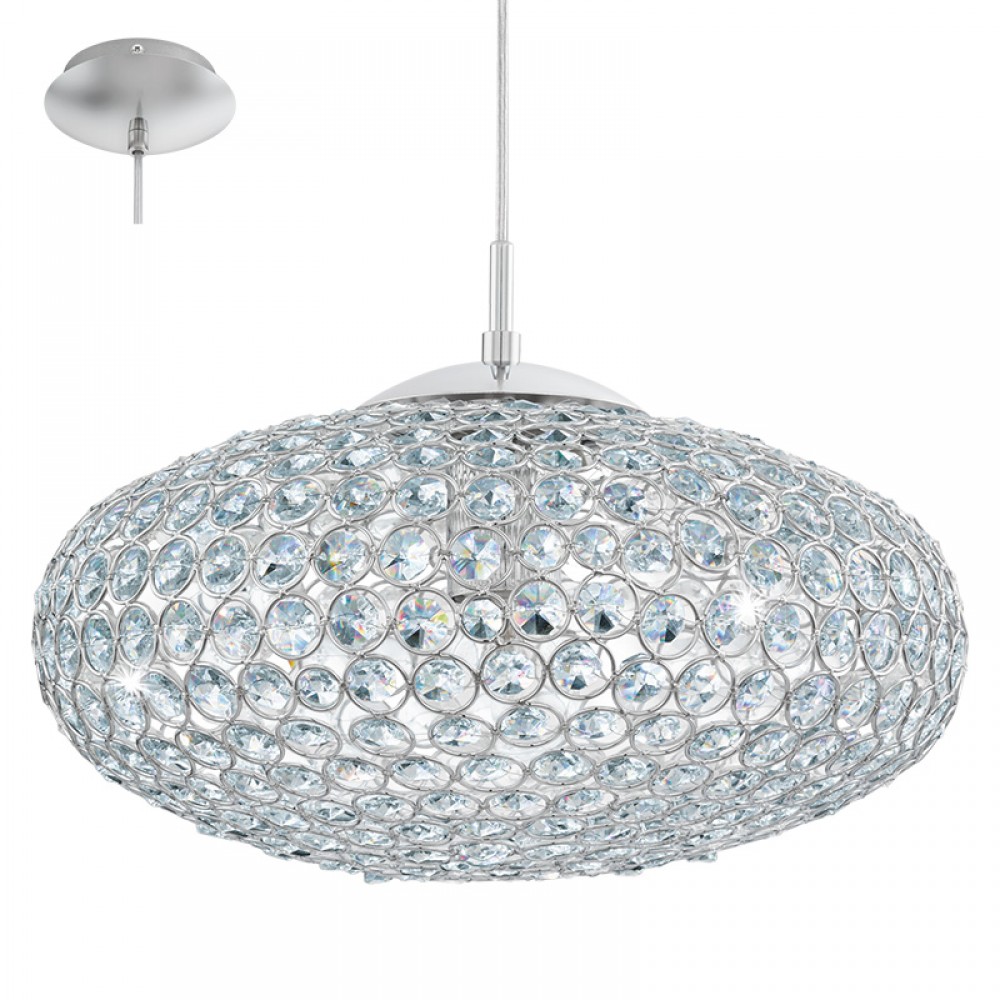 Lamparas Eglo Colgante Clemente E27 1 Luz 95286