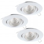 Lamparas Eglo Lampara Tedo 1 Blanco 95357