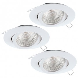 Lamparas Eglo Lampara Tedo 1 Blanco 95357