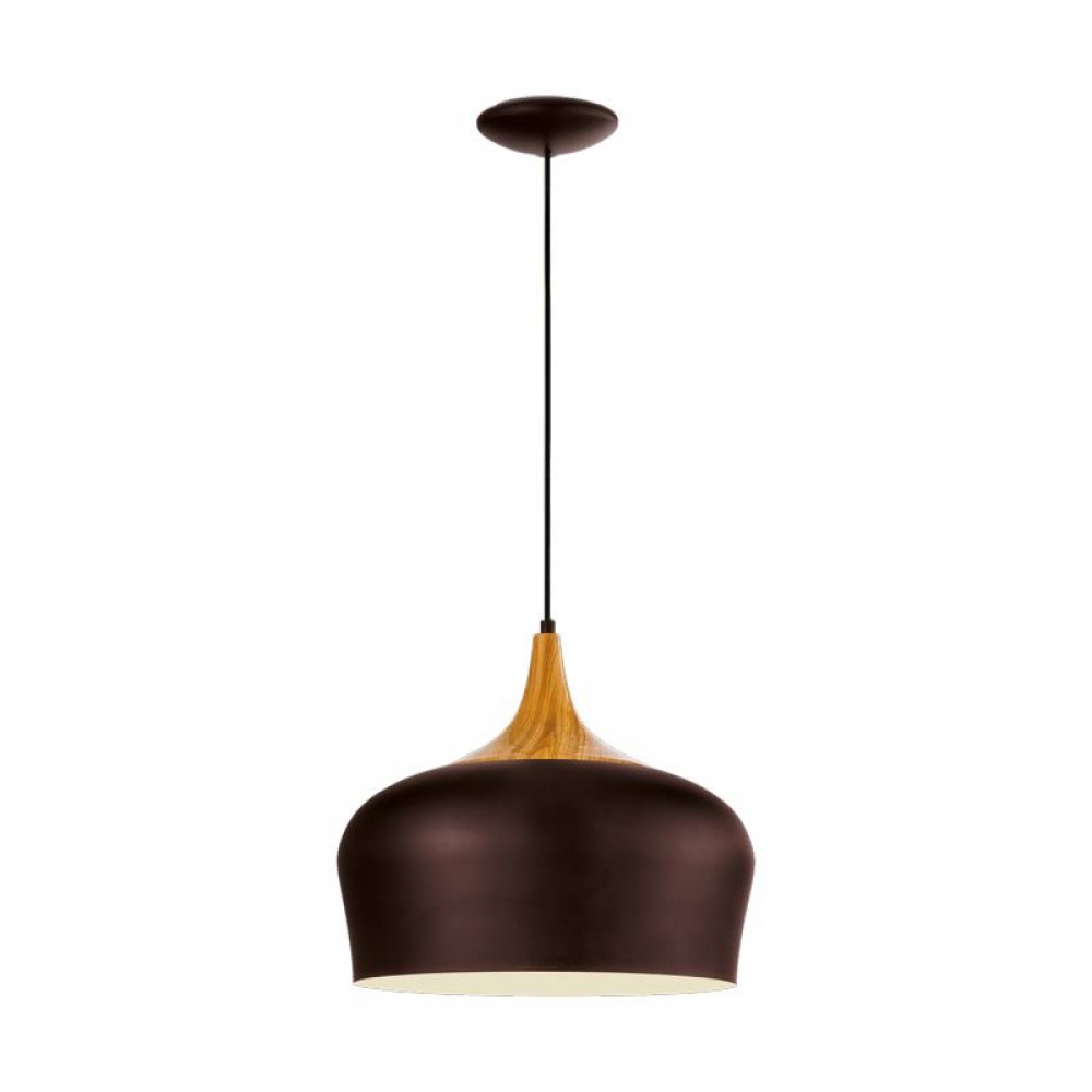 Lamparas Eglo Colgante Obregon E27 1 Luz 95385