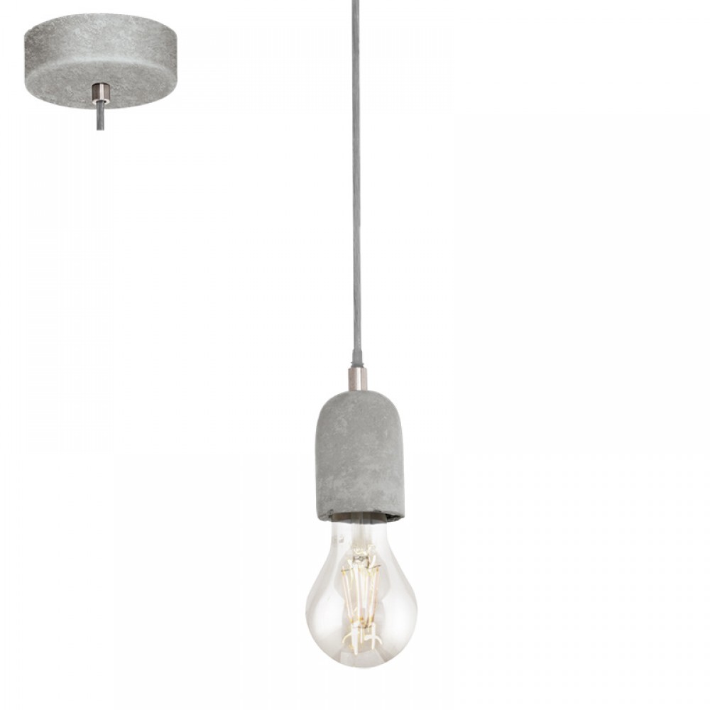 Lamparas Eglo Colgante Silvares E27 1 Luz 95522