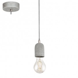 Lamparas Eglo Colgante Silvares E27 1 Luz 95522