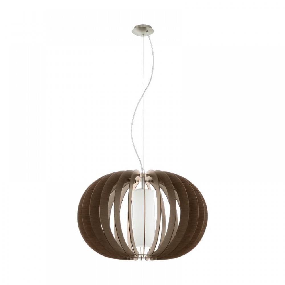 Lamparas Eglo Colgante Madera Stellato 3 E27 1 Luz 95593