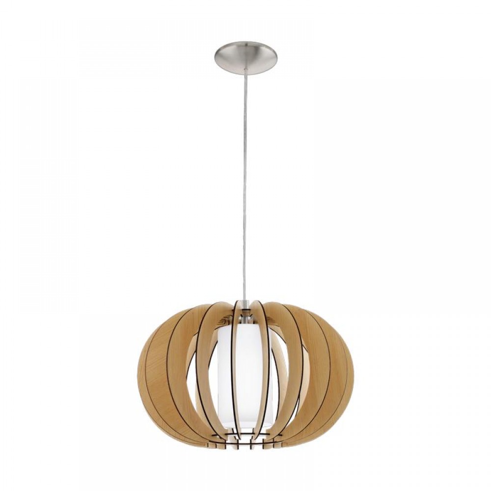 Lamparas Eglo Colgante Madera Stellato 1 E27 1 Luz 95598