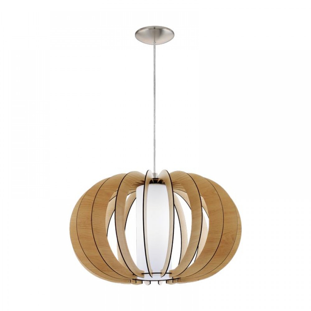 Lamparas Eglo Colgante Madera Stellato 1 E27 1 Luz 95599