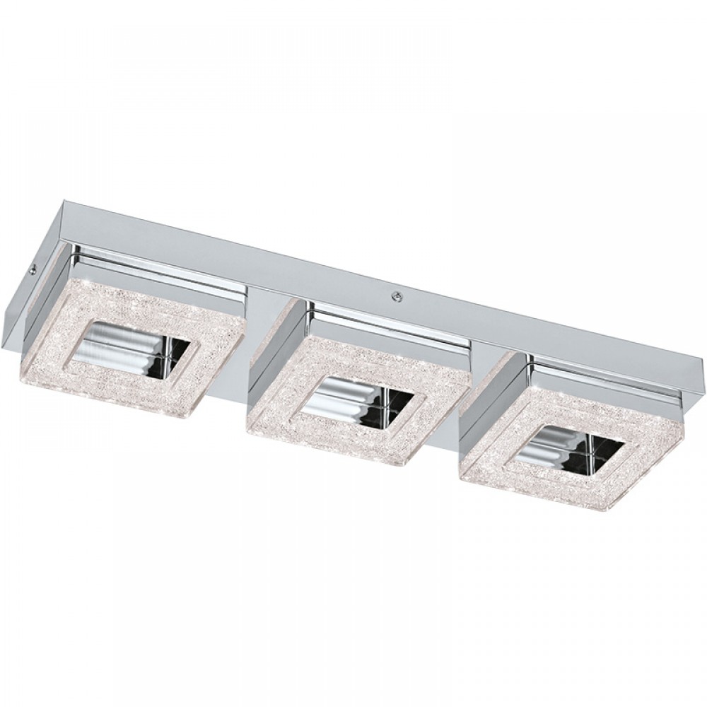 Lamparas Eglo Plafon Fradelo Led 3X4W 95656