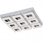 Lamparas Eglo Plafon Fradelo Led 9X4W 95658