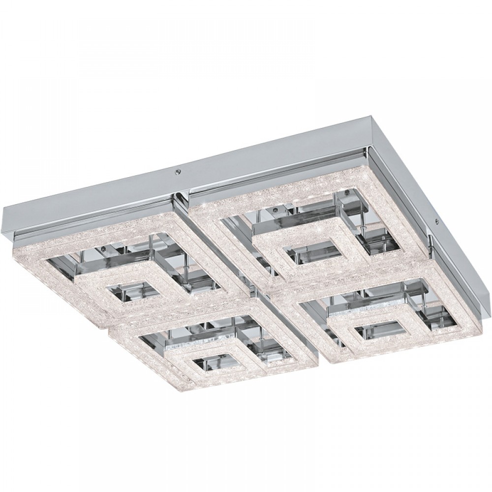 Lamparas Eglo Lampara De Techo Fradelo Led 48W 95661