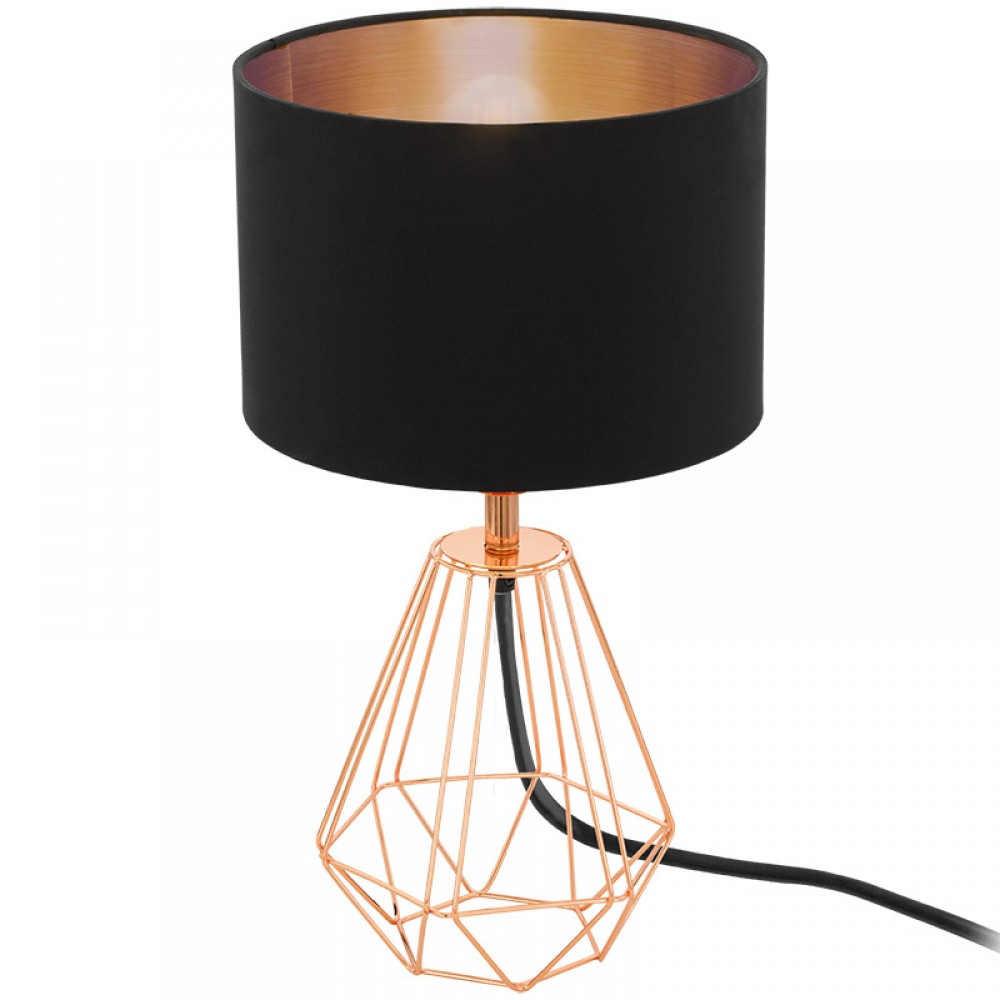 Lamparas Eglo Sobremesa Carlton 2 E14 1 Luz 95787