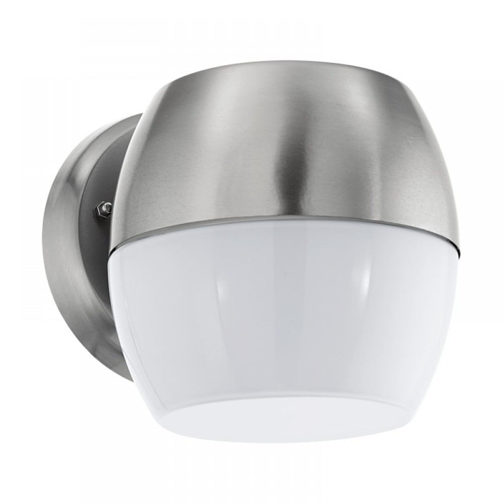 Lamparas Eglo Aplique Led Exterior Acero Oncala 95982