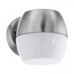 Lamparas Eglo Aplique Led Exterior Acero Oncala 95982