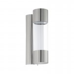 Lamparas Eglo Aplique Led Exterior Acero Robledo 96013