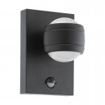 Lamparas Eglo Aplique Led Exterior Antracita Sensor Sesimba 1 96021