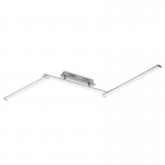 Lamparas Eglo Lampara De Techo Lasana 2 Led 3X7,8W 96108