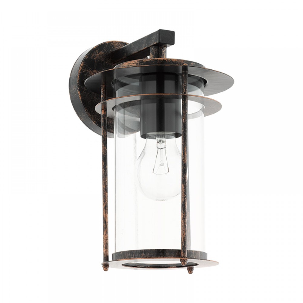 Lamparas Eglo Aplique Exterior Oxido Valdeo 96241