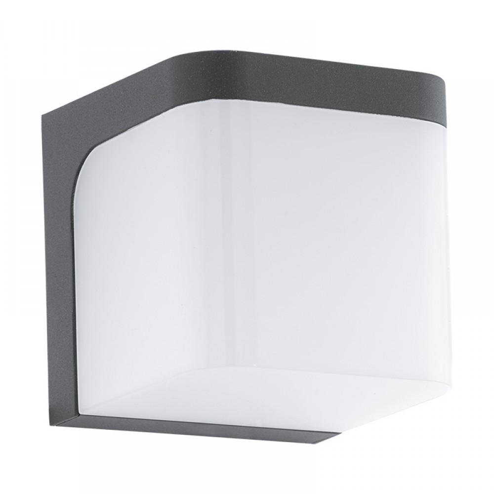 Lamparas Eglo Aplique Led Exterior Antracita Jorba 96256