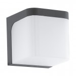 Lamparas Eglo Aplique Led Exterior Antracita Jorba 96256