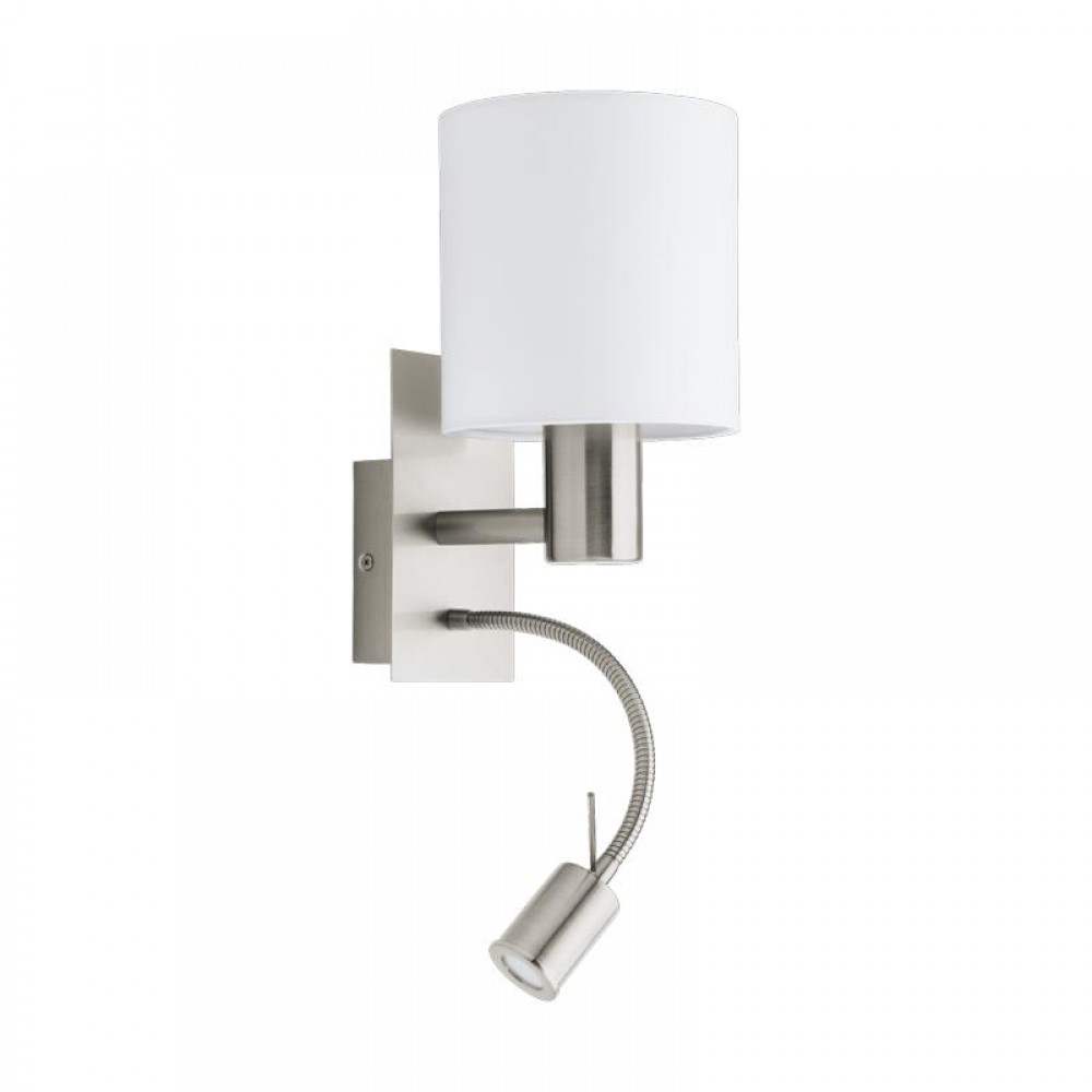 Lamparas Eglo Aplique Pasteri E27 1 Luz 96477