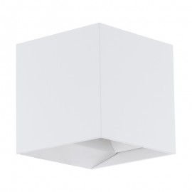 Lamparas Eglo Exterior Calpino Blanco 97241