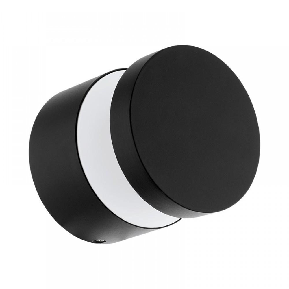 Lamparas Eglo Aplique Led Exterior Negro Melzo 97303