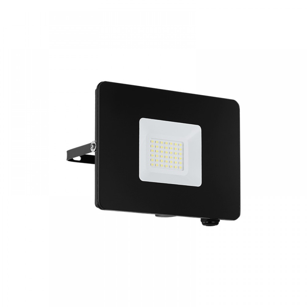 Lamparas Eglo Proyector Led Exterior 30W Negro Faedo 3 97457