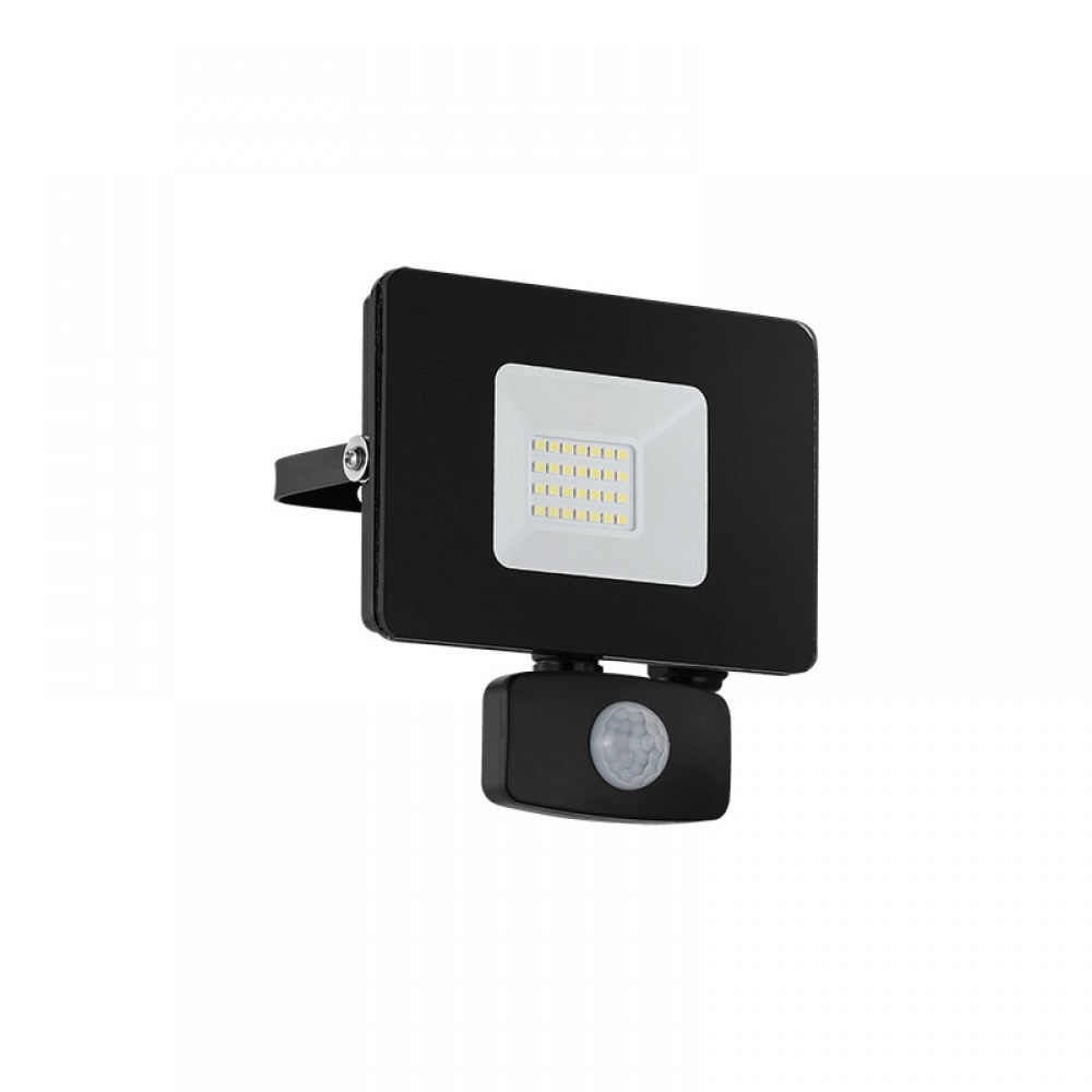 Lamparas Eglo Proyector Led Exterior 20W Sensor Faedo 3 97461