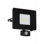 Lamparas Eglo Proyector Led Exterior 30W Sensor Faedo 3 97462