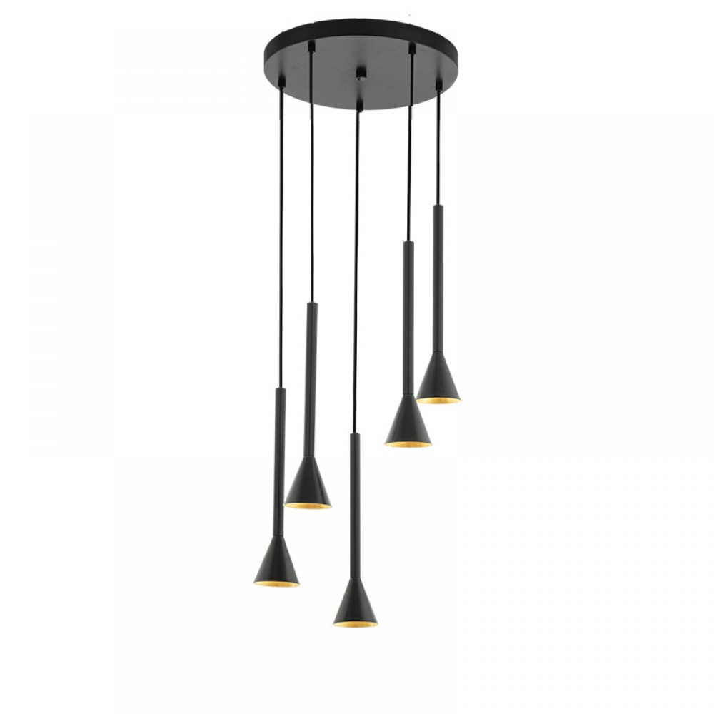 Lamparas Eglo Colgante Cortaderas Gu10-Led 5X5W 97606