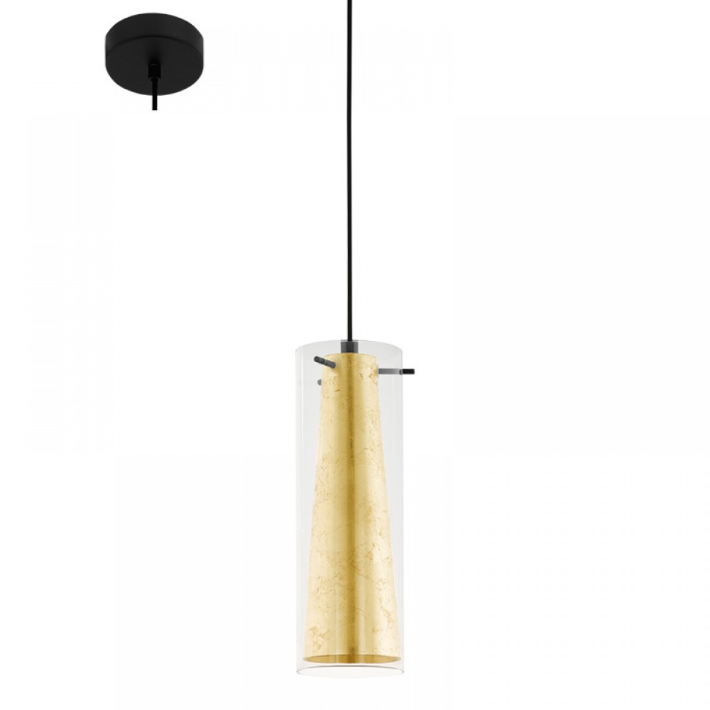 Lamparas Eglo Colgante Pinto Gold E27 1 Luz 97651