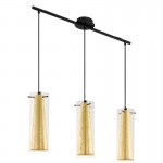 Lamparas Eglo Colgante Pinto Gold E27 3 Luces 97652